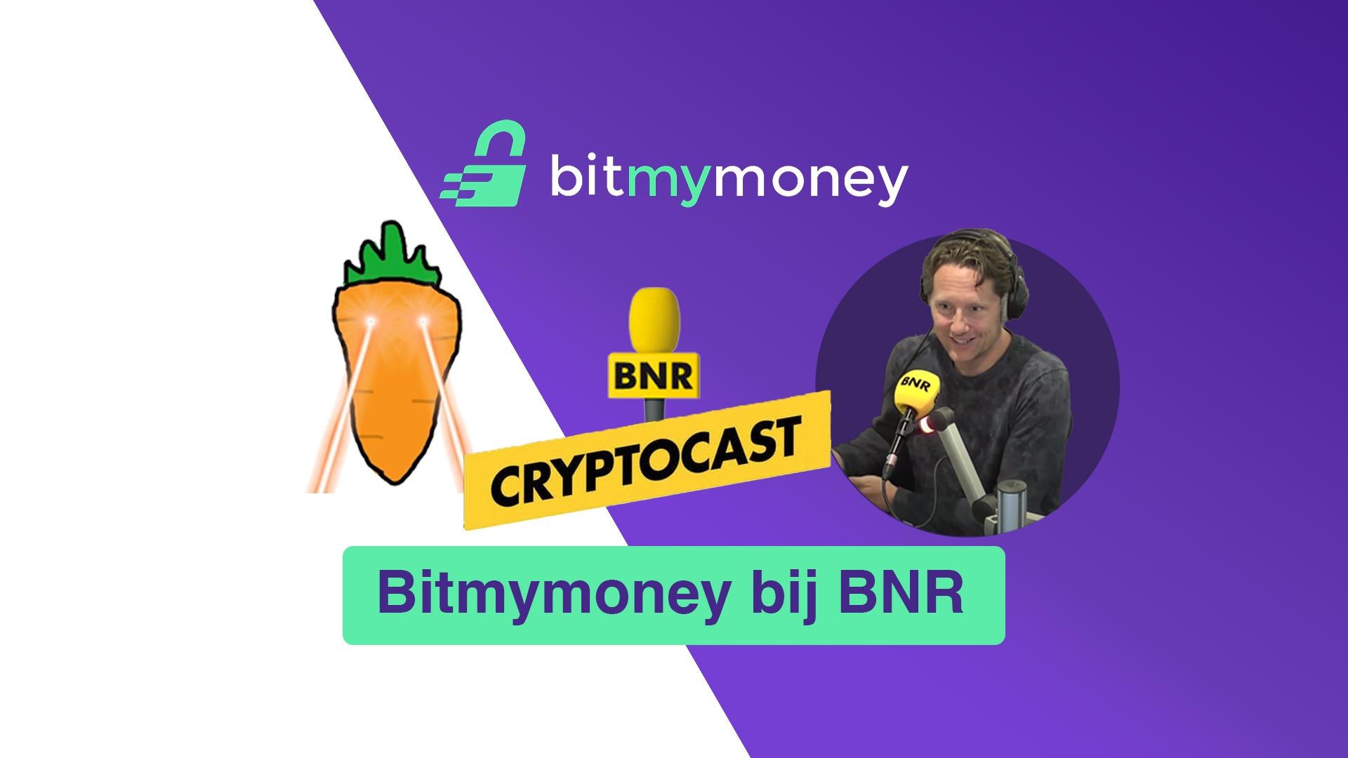 Bitmymoney bij BNR in mei 2022