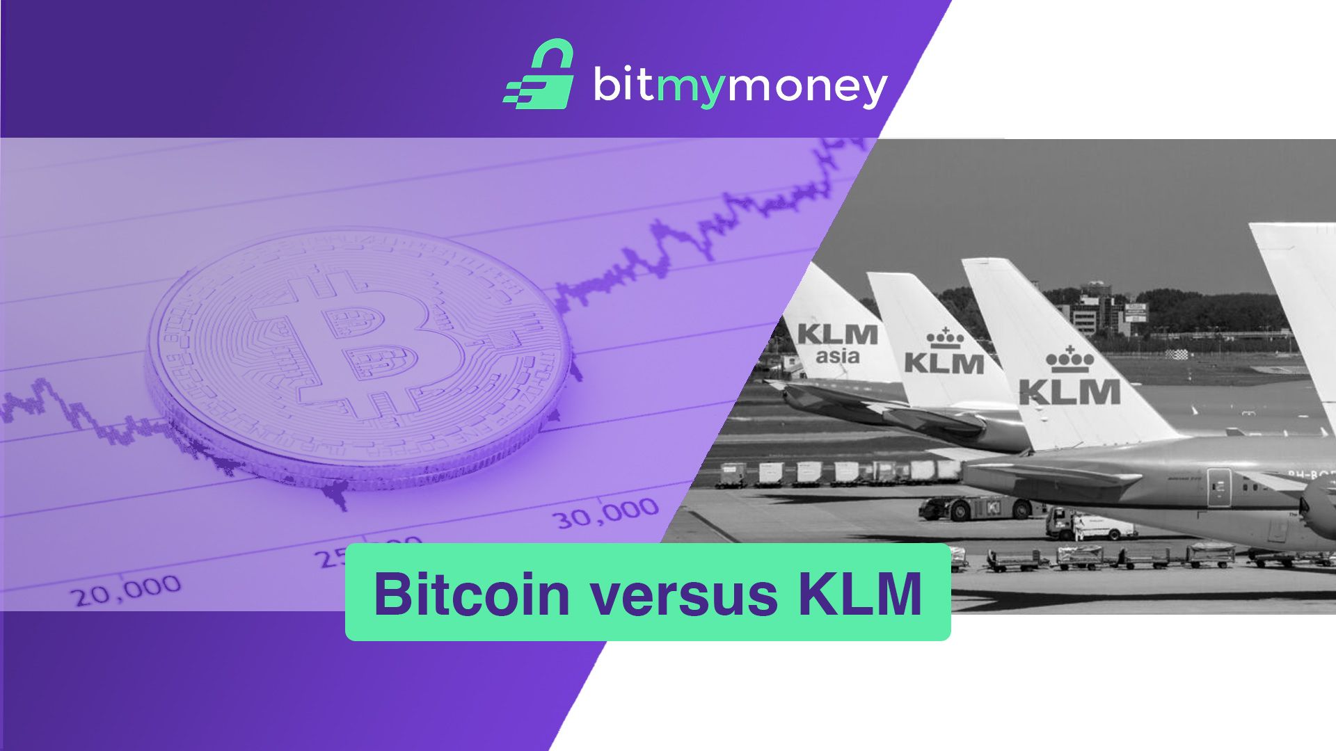 Bitcoin versus KLM