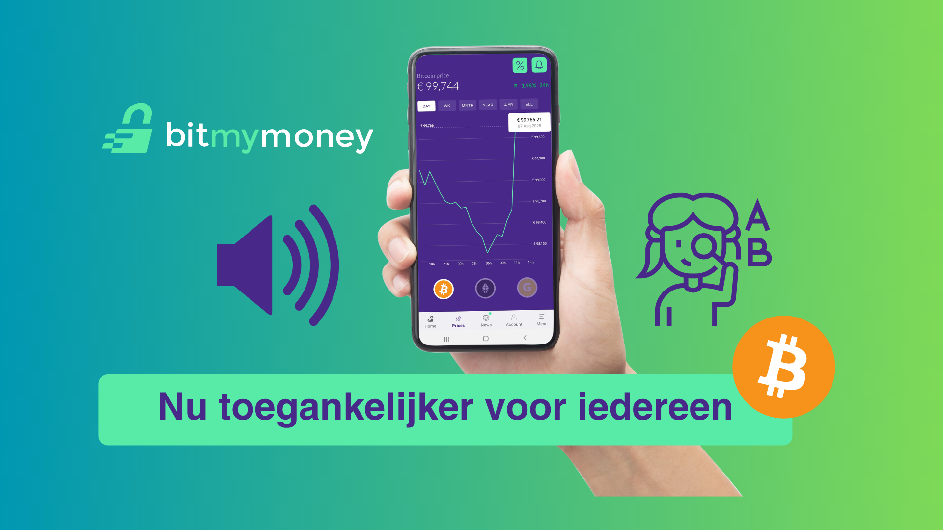 Verbeterde Bitmymoney App