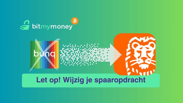 Nieuwe bankrekening